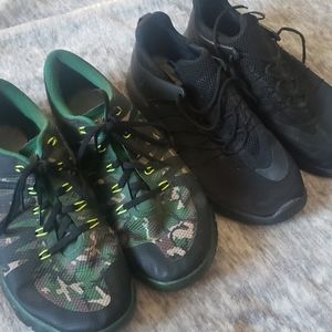 Used 2 pair Nike Shoes sz 11